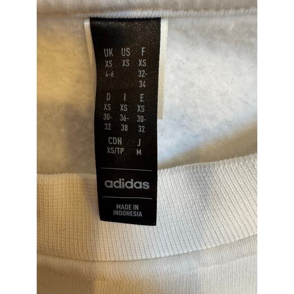 adidas women’s Script Oversize Sweatshirt size XS - Picture 7 of 7